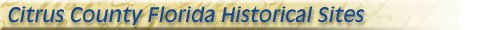 citrus cty historical sites