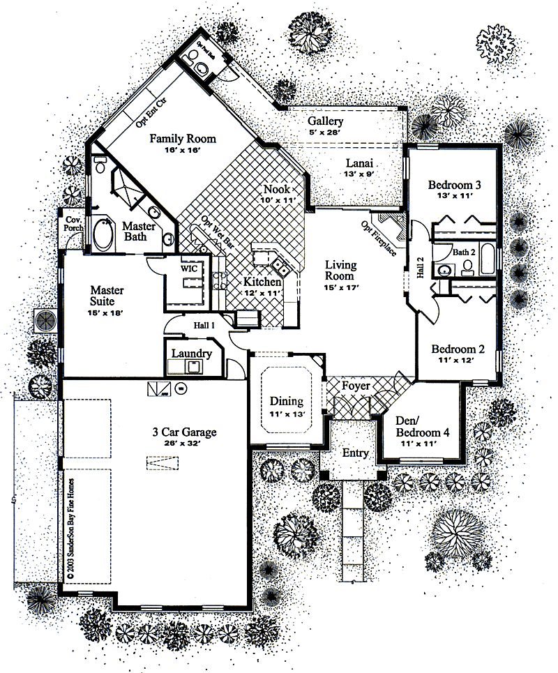 new home floor plan