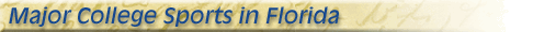 florida college sports teams